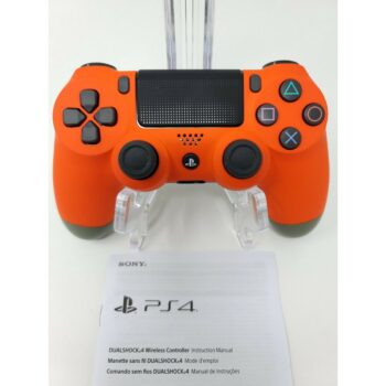 Orange Soft Touch Custom PS4 Playstation 4 Wireless Controller