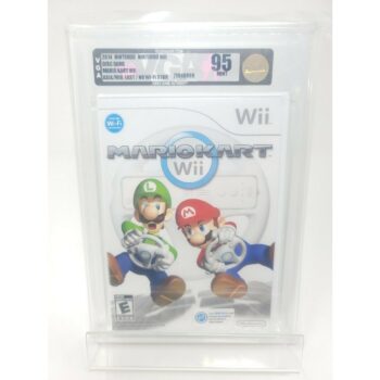 Mario Kart Wii Nintendo Wii VGA 95 Gold Label Graded New Factory Sealed UAE