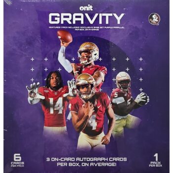 2025 Onit Gravity Florida State Seminoles College Football Breaker Box