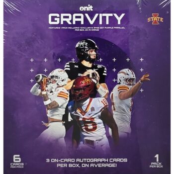 2025 Onit Gravity Iowa State Cyclones College Football Breaker Box