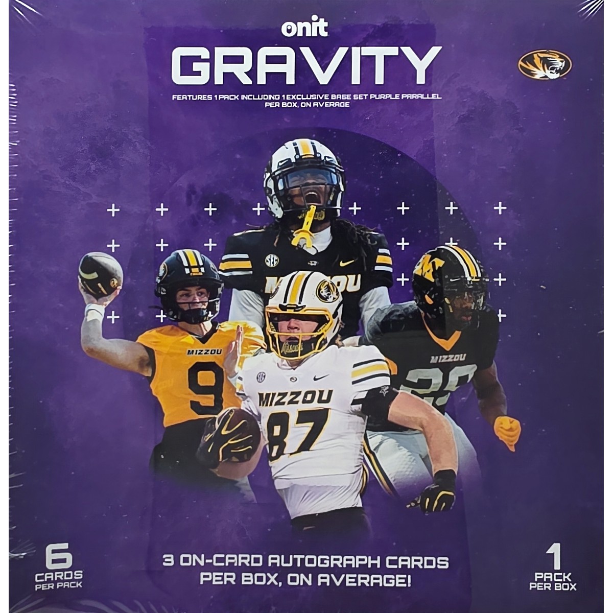 2025 Onit Gravity Missouri Tigers College Football Breaker Box